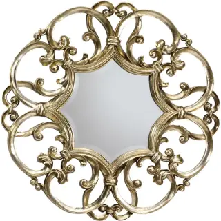 Devon&Devon Amelie Зеркало в раме из дерева 89х89 см, с ручной резкой 2SRAMELIE
