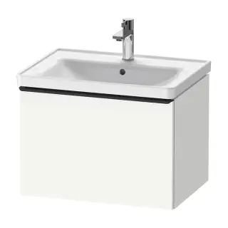 Duravit D-Neo Тумбочка подвесная 63,4x45,2хh44 см, 1 ящик, цвет: белый матовый DE425401818