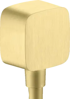 Axor FixFit Softcube Шланговое подключение, softcube, цвет: шлифованная латунь 36731950