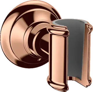 Axor Montreux Держатель для ручного душа, цвет: полированное розовое золото 16325300