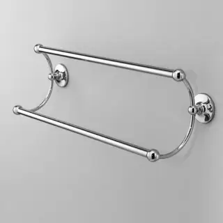 Devon&Devon Cavendish Полотенцедержатель двойной, цвет хром WM09CR