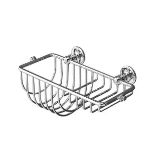 Devon&Devon First Class Полочка для губки решетчатая, настенная, цвет хром DD33075CR