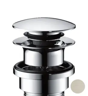 Axor Донный клапан Push-Open для раковины и биде, универсальный, цвет: под сталь 51300800