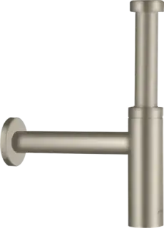 Axor Flowstar S Дизайнерский сифон, цвет: шлифованный никель 51305820