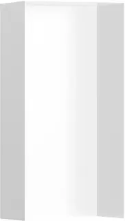 Hansgrohe XtraStoris Minimalistic Полка в нишу встраиваемая 15х10х30h см, цвет: матовый белый 56070700