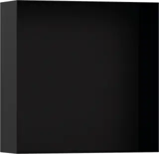 Hansgrohe XtraStoris Minimalistic Полка в нишу встраиваемая 30х10х30h см, цвет: матовый черный 56073670