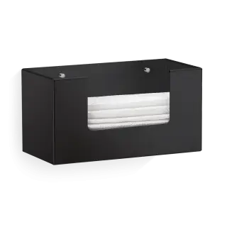 Decor Walther Салфетница настольная или подвсеная, черная матовая 0818964