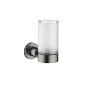 Dornbracht Tara Стакан с держателем, подвесной, цвет: Dark Platinum matt 83400892-99