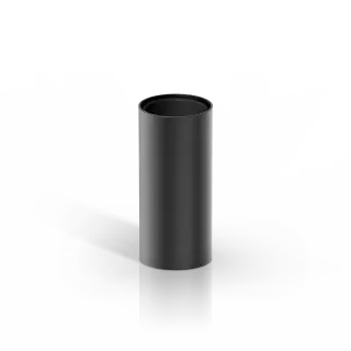 Decor Walther Mikado Стакан для зубных щеток настольный, керамический, цвет: черный 0523360