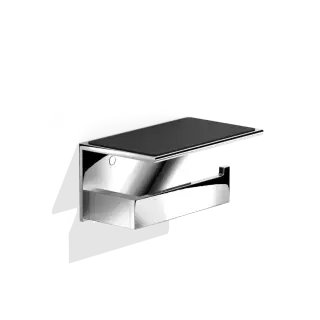 Decor Walther Contract Держатель для туалетной бумаги, подвесной, цвет: хром 0654100