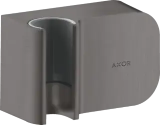 Axor One Porter Шланговое подключение с держателем, цвет: шлифованный черный хром 45723340