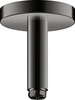 Axor Shower Solutions Кронштейн потолочный 10 см, цвет: полированный черный хром 26432330