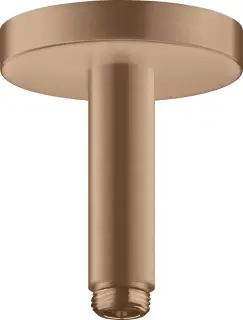 Axor Shower Solutions Кронштейн потолочный 10 см, цвет: шлифованное розовое золото 26432310