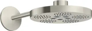 Axor One Верхний душ 28 см, 2 вида струи, кронштейн настенный 38,9 см, цвет: нержавеющая сталь 48492800