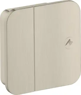 Axor One Запорный вентиль, внешняя часть, цвет: шлифованный никель 45771820