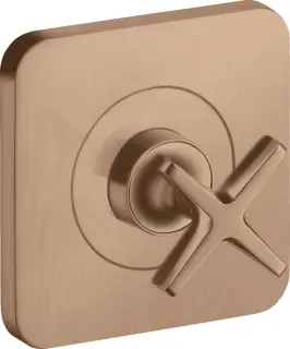 Axor Citterio E Запорный вентиль, внешняя часть, цвет: шлифованное розовое золото 36771310