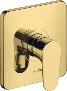 Axor Citterio M Смеситель для душа встраиваемый, внешняя часть, цвет: полированное золото 34625990