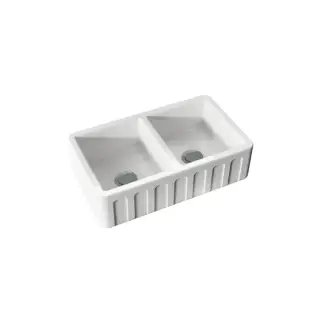 Kerasan Hannah Surrey Кухонная мойка керамическая 80x47 см, толщина 4 см, цвет: Bianco 545001