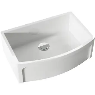 Kerasan Hannah Devon Кухонная мойка керамическая 60x53 см, толщина 3 см, цвет: Bianco 544001