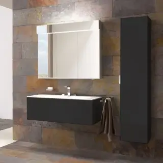 Keuco Edition 11 Тумба под раковину с выдвижным ящиком, антрацит матовый 31351 390000