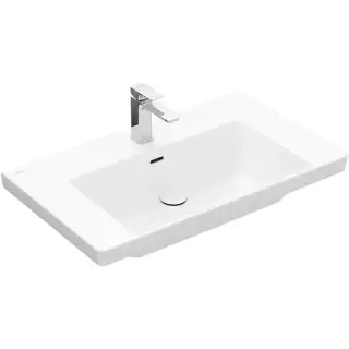 Villeroy & Boch Subway 3.0 Раковина 80х47х16,5 см, 1 отв., подвесная, цвет: альп. белый 4A7080R1