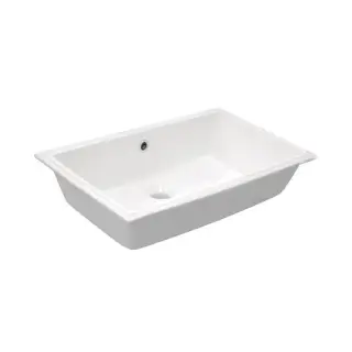 Kerasan Slim Раковина встраиваемая снизу на 75 см, 75x34 см, без перелива, цвет: Bianco 022501