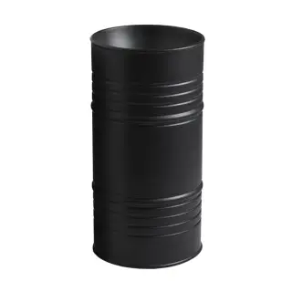 Kerasan Artwork Раковина свободностоящая Barrel d45x90h см, без сифона и д/к, цвет: Nero matt 474331