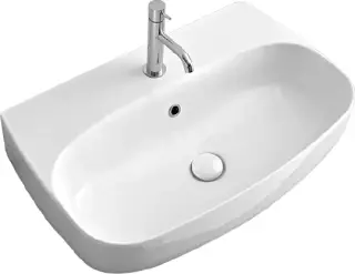 Kerasan Nolita Раковина подвесная/накладная 70х45 см, с 1 отверстием под смеситель, цвет: Bianco 534201*1