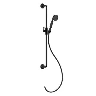 Gessi Venti20 Душевой гарнитур: ручной душ, штанга 86,5 см, шланг 150 см, цвет: matte black 65144#299