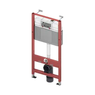 Tece Base Инсталляция для подвесного унитаза 50x16x112h см, с креплением 9400407