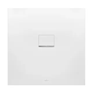 Villeroy & Boch Squaro Infinity Душевой поддон 90х90х4 см, Quaryl®, цвет: Stone White UDQ9090SQI1VRW