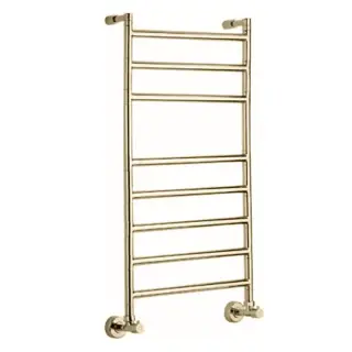 Margaroli Sole 484/8 Полотенцесушитель водяной для ГВС 39х99h (32,5), нижнее, цвет: brushed nickel 4843508BNN