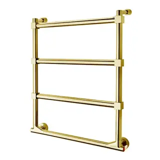 Margaroli Sole 512/TQ Полотенцесушитель электрический 52х64h (int 47), выкл. справа, цвет: gold 512TQ4704GOB