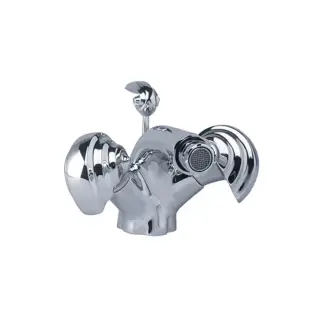 Jorger Muschel Смеситель для биде, на 1 отверстие, цвет: хром 601.10.100.000