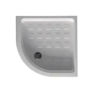 Kerasan Retro Поддон угловой для душа керамический 90x90x20h см, без сифона, слив 9 см, цвет: Bianco 133901