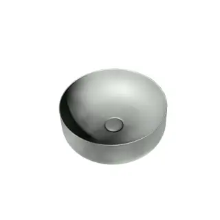 Kerasan Nolita Раковина чаша d40x15h см, без перелива, цвет: Grigio matt 534459
