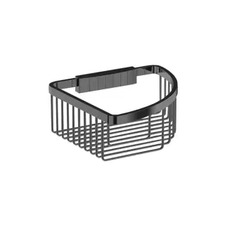 Jorger Exal Полочка-решётка, угловая, 19,5x19,5 см, подвесная, цвет: nerz 634.00.106.095