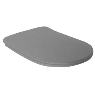 Kerasan Tribeca Крышка-сиденье Slim для унитаза, с микролифтом, крепление хром, цвет: Ferro matt 519189