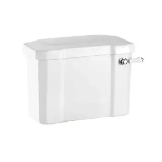 Burlington Regal Бачок с ручкой и сливным механизмом, цвет: белый глянцевый C3