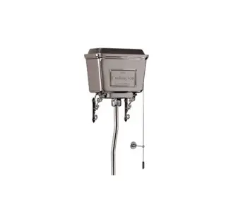 Burlington Classic Бачок слива высокий с механизмом и цепочкой, цвет: хром глянцевый T70 CHR