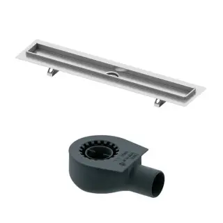 Tece Drainline Дренажный канал из нержавеющей стали 90 см, цвет: нержавеющая сталь глянцевая 600900