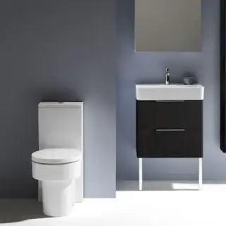 Laufen Val Чаша моноблока 66x39xh43 см, вупуск универсальный, цвет белый 8.2428.1.000.000.1