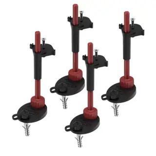 Tece Drainpoint S Комплект опор для сифона, диапазон регулировки, 6,4-16,5 см, 4 опоры 3690007