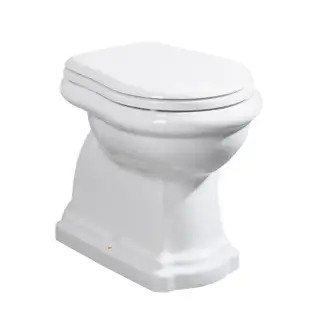 Kerasan Retro Чаша для унитаза, без крепления, сиденья и бачка, цвет: Bianco lucido 101101