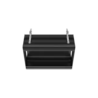 Gessi Binario Профиль линейный 67 cм, без подготовки под модули, цвет: matte black 61015#299