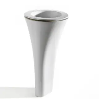 Cielo Amedeo Раковина накладная/встраиваемая, 45хh17 см, цвет: глянцевый белый AMLA45