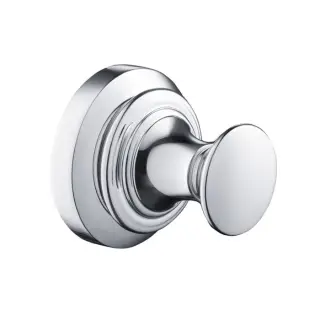 Burlington Savoy Крючок для полотенец одинарный, подвесной, цвет: хром глянцевый RA52