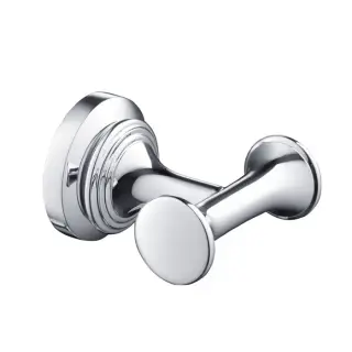 Burlington Savoy Крючок для полотенец двойной, подвесной, цвет: хром глянцевый RA54