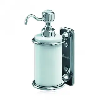 Burlington Classic Дозатор жидкого мыла, подвесной, керамическая колба, цвет: хром глянцевый A19 CHR