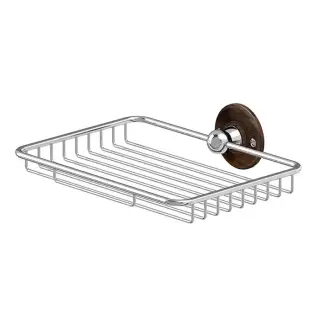 Burlington Black Мыльница решетка, подвесная, цвет: хром A15 WAL